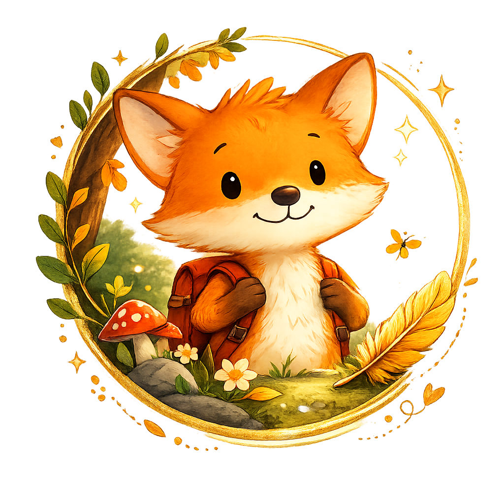 Oscar le petit renard, personnage des albums illustrés pour enfants dès 3 ans