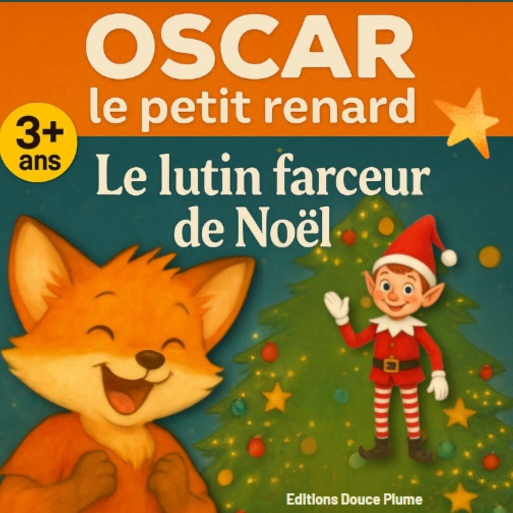 Livre Noël enfant 3 ans – Le lutin farceur d’Oscar le petit Renard