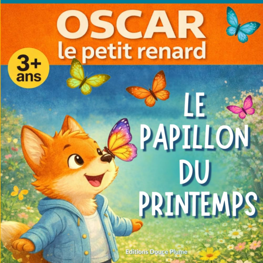 Le secret du printemps avec Oscar le petit renard, album illustré pour enfants dès 3 ans sur la nature et l’émerveillement